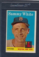 1958 Topps #414 Sammy White Red Sox EX 58T414-82515-4