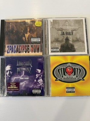 4 Old Rap Cd Lot 2 PAC Ja Rule MOM Lord Traiq 
