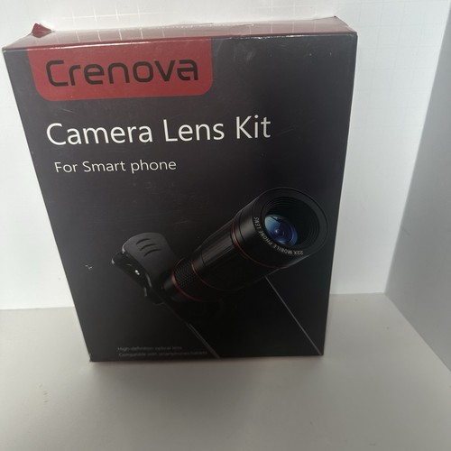 Crenova Kamera Objektiv Set für Smartphone - groß 22x, superweit, Fischauge, 25x - Bild 1 von 9