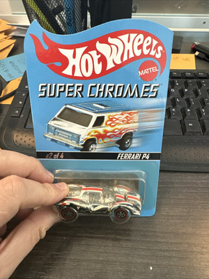 ミニカー HotWHeels SUPER CHROMES FERRARI P4 Hot Wheels 2003 RLC Super Chromes - Ferrari P4 2/4 | eBay