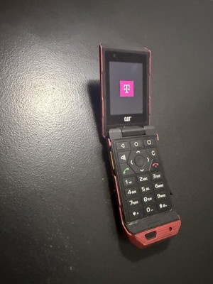 CAT S22 Flip Rugged 4G Red T-Mobile Phone