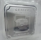 Geiger Edelmetalle 250g Silver Square Bar Sealed AG 999 - RARE🔥