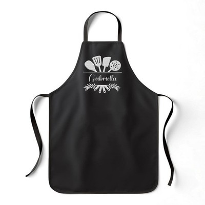 Personalisierte bestickte Schürze mit individuellem Namen/Text - Kochen, Grillen, Küche Geschenk 17