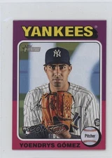 2024 Topps Heritage High Number Mini Yoendrys Gomez Gómez #661 Rookie RC