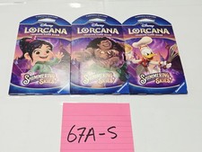 Disney Lorcana Shimmering Skies Booster Pack 3x 12 Cards New Sealed Vanellope
