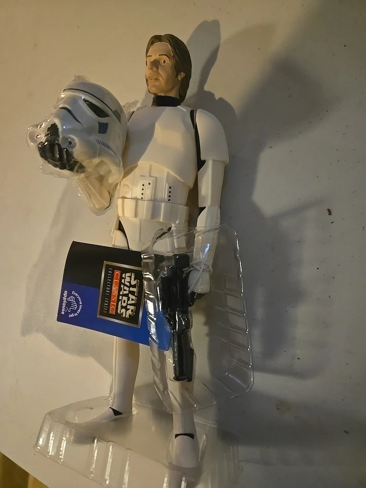 Disfraz de soldado de asalto Han Solo 9,5 pulgadas de alto aplausos Star Wars Foto 4 de 4