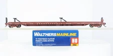 HO Scale Walthers Main Line 910-5206 Pennsylvania 75’ Piggyback Flat Car #470702