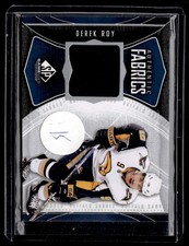 2010-11 SP Game Used Authentic Fabrics Patches Derek Roy Buffalo Sabres #AF-DR