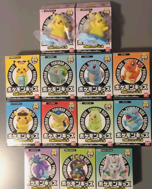 ポケットモンスター30周年アニバーサリー　vol.1 まとめ Pokemon Kids 30th Anniversary Special Vol.1 Complete Set 13
