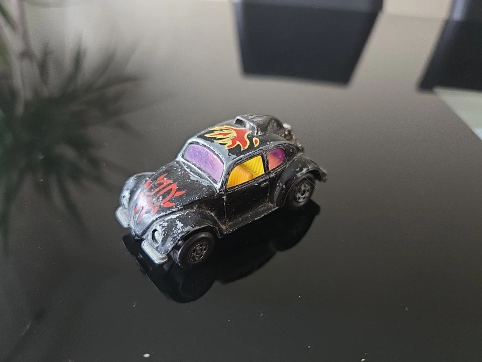 Raro Matchbox Superfast VI Lady Bug / 31 Volksdragon VW EE. UU.  Foto 3 de 4
