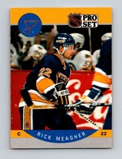 1990-91 Pro Set Rick Meagher St. Louis Blues #267