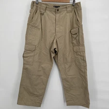 511 Tactical Pants Mens 34x 26 Khaki Taclite Pro Lightweight Ripstop Cargo Work