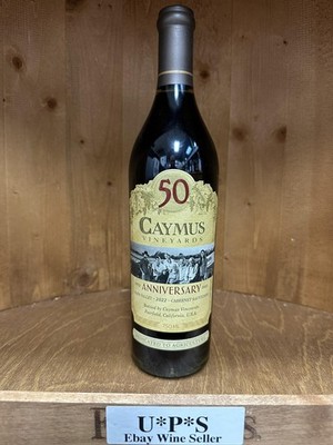 2022 Caymus Cabernet Sauvignon Napa Valley 6 Bottles 750ml 91 WS