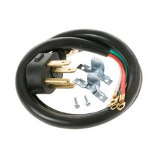 GE WX09X10035 Genuine OEM Range Stove Oven Power Cord Cord 4 Feet 40 Amp 4 Wires