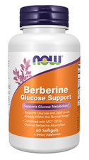 Now Berberine Glucose Support 60 Softgels