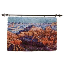 Herrschners  Grand Canyon Kit  Hanger Latch Hook Kit