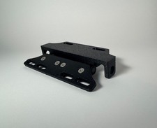 Universal Motorcycle License Plate Flipper With Turn Signals