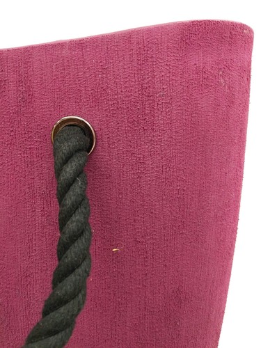 O Bag Women's Bag Purple Cotton with Other Shoulder Bag - Picture 3 of 6