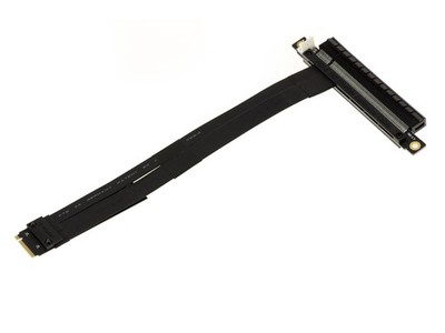 Riser Adapter Extension Card M2 PCIe NVMe M Key auf PCIe 16x Buchse 20cm