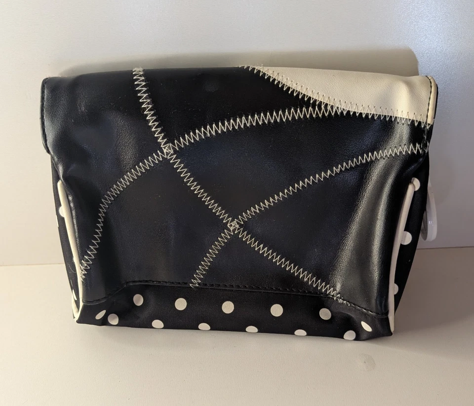 Betty Boop Clutch Bag Folding Handbag Black Used - Image 2 of 4