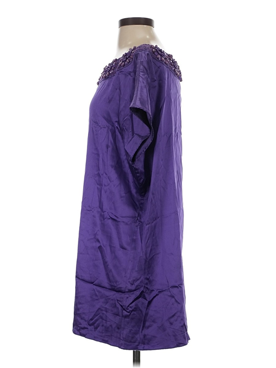 Alice + Olivia Women Purple Cocktail Dress S View 4