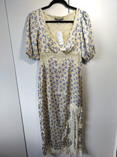URBAN OUTFITTERS  Ditzy Floral Dress Size S  Cottage Feminine Vintage Inspired