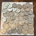 Fifty-One Pre1964 US Silver Circulated Quarters 90% AG.  3 Standing Liberty
