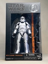 2014 Hasbro Star Wars The Black Series 6  CLONE TROOPER  14 Orange Line