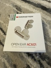 NEW - Monster Open Ear Clip-On Ear Buds AC601 Pink