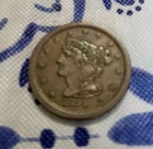 Photo of a 1854-P Large Cent from an eBay listing that sold on Jul 19, 2026
