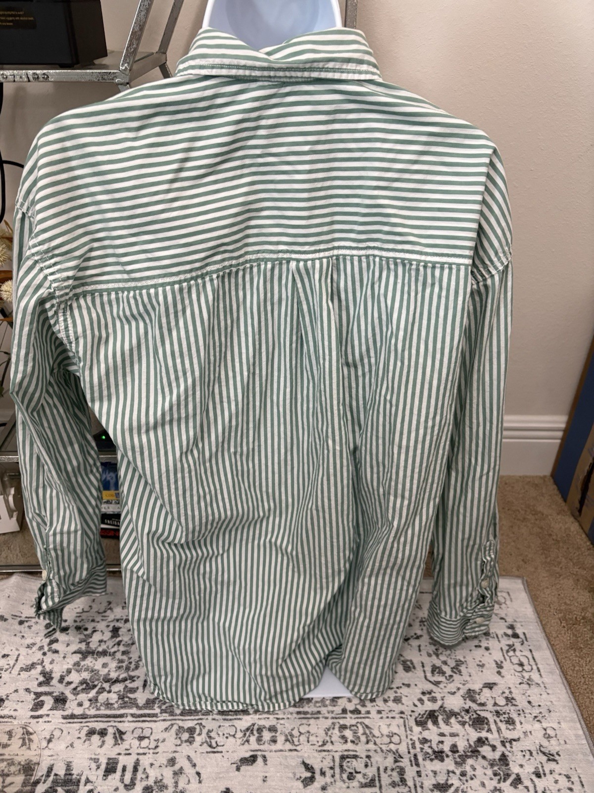 Universal Thread Goods L/S Oversized Button Down … - image 3