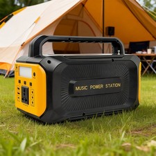 200W Portable Power Station Lithium Battery Pack Solar Generator Camping Outdoor