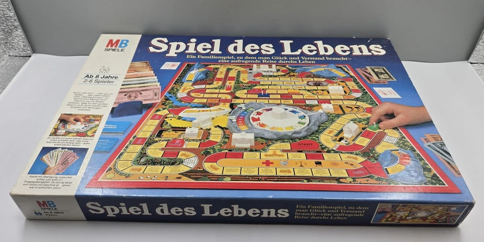 MB Spiel des Lebens Gesellschaftspiel Brettspiel Vollständig 456000 - Bild 2 von 4