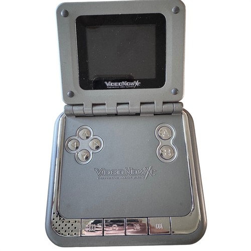 Hasbro Silver VideoNow XP Media Player Kids Retro Handheld Video System Parts