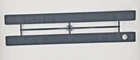 Horus Heresy Saturnine Range rulers / measuring sticks new on frame