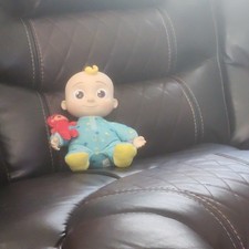 Boy Baby Doll Soft Body, Blond Straight Hair, Brown Eyes, Light Complexion