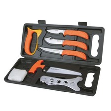 Outdoor Edge Wild Pak Jagdset Jagdmesser mit Skinner, Caper, S&auml;ge Aufbruchset