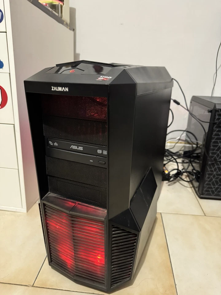 Pc gaming ryzen 5 | 12gb ram | gt 710 ddr5 | case zalman led - Immagine 2 di 4