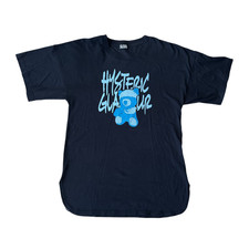 M Hysteric Glamour Bear Long Shirt Dark Navy