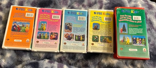 PBS Teletubbies VHS Lot Favorite Things, Dance, Nursery Rhymes Clamshell BS VTG - Picture 2 of 9