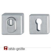 Hoppe Schutzrosettenpaar E52ZNSB-ZA E52ZNSB-ZA/52S Edelstahl Matt