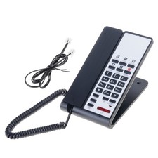 Corded Telephone Desktop House Phone Seniors Caller Big Button Integrated