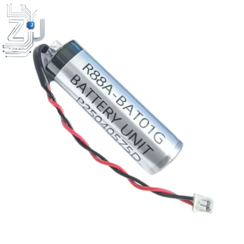 R88A-BAT01G 3.6V Battery Omron CPM2A-BAT01 GQM1H PLC Fast Delivery 1PC with Wire - Image 2 of 4