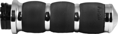 Avon Air Cushion Grips Chrome Fly By Wire, Heated AIR-91-FLY-HT