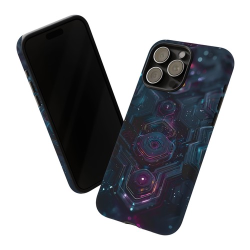 Neon Matrix Geometry - Phone Cover Case for iPhone | Galaxy | Pixel - Zdjęcie 40 z 255