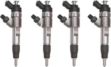 4pcs Fuel Injector 0445110786 0445110792 for QUANCHAl 4D22EA CAIJUN-AUTO