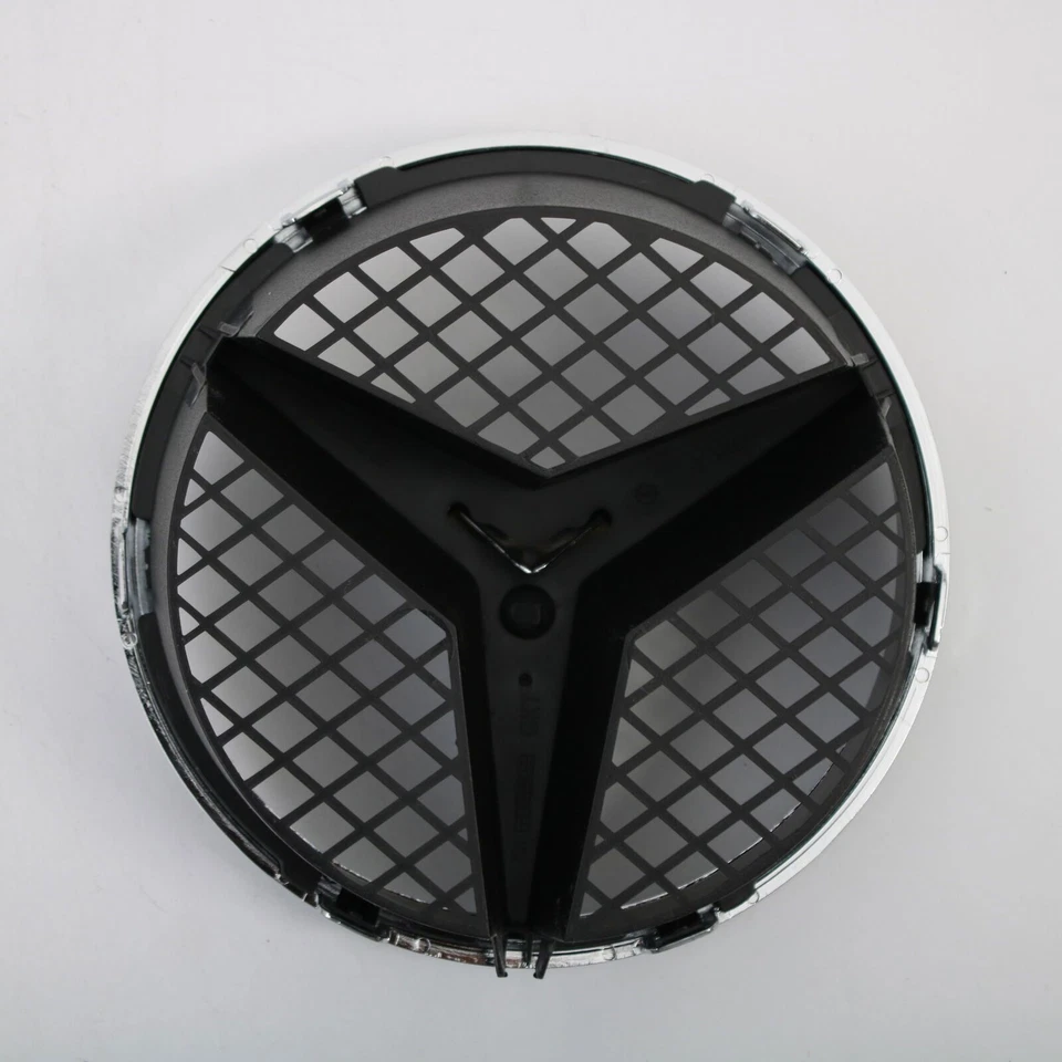 For Mercedes-Benz GLK350 W204 W245 C350 C250 Front Grille Star Emblem Chrome Fit - Image 3 of 4