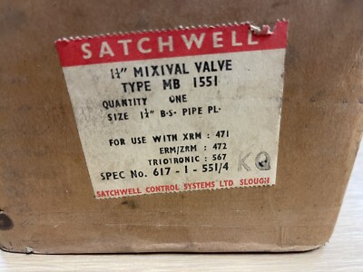 SATCHWELL 1/14'' MIXIVAL VENTIL TYP MB 1551