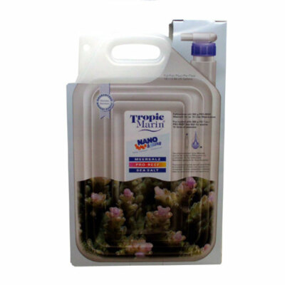Tropic Marin Nano Shake & Make 10 l Faltkanister mit 360 g Pro Reef Meersalz