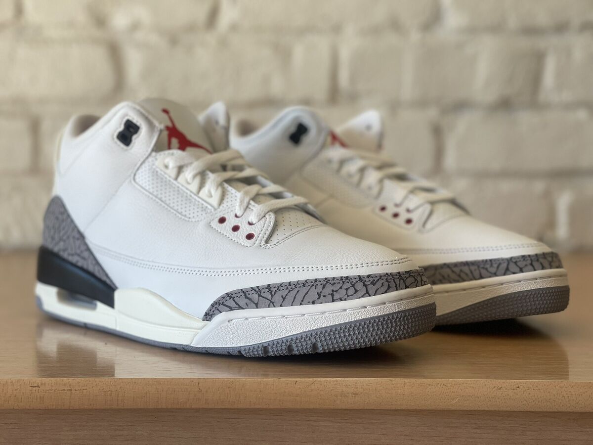 Nike Air Jordan 3 Retro White Cement Reimagined GS 6.5Y Nike Air Jordan 3 Retro White Cement Reimagined GS 6.5Y